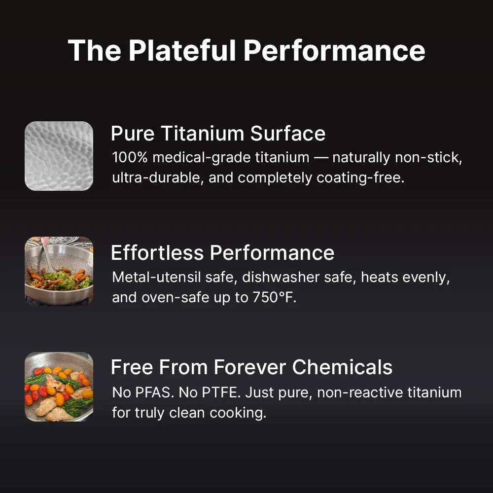 Titanium 8-Piece Cookware System™