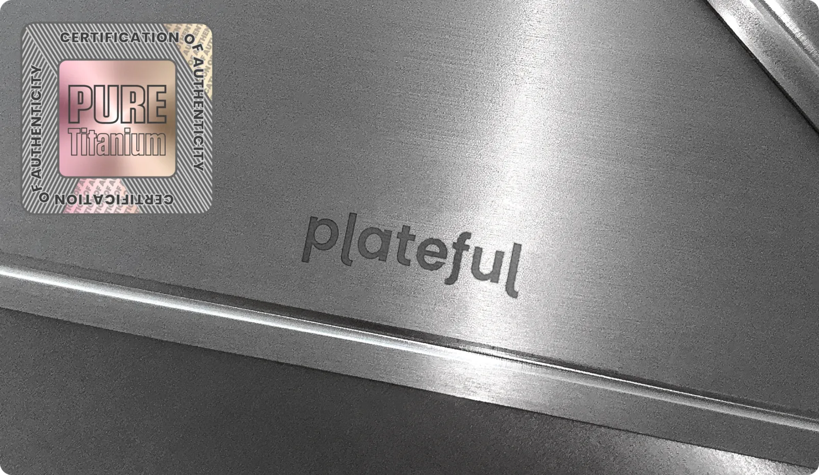 100% Certified Pure Titanium