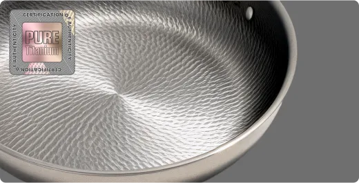 100% Certified Pure Titanium