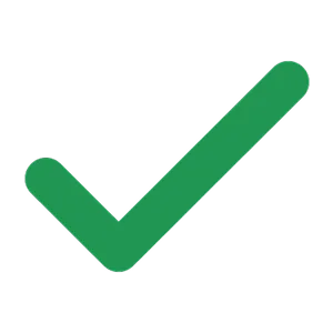 green tick