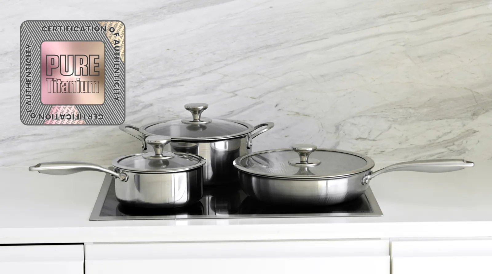 100% Certified Pure Titanium