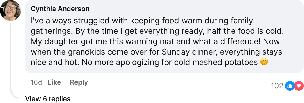 Food Warming Mat™