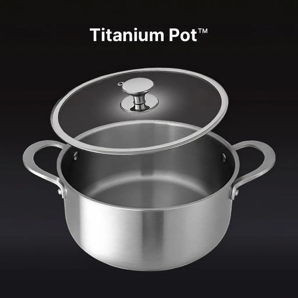 Titanium 8-Piece Cookware System™