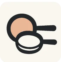 2 pans