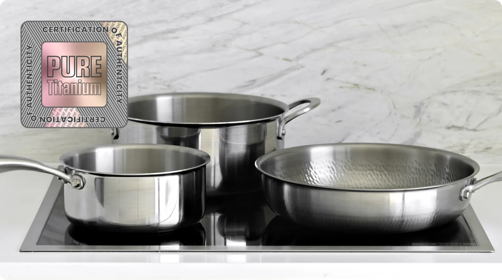 100% Certified Pure Titanium