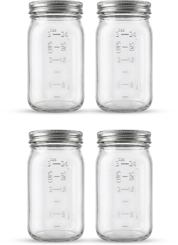 Plateful Mason Jars