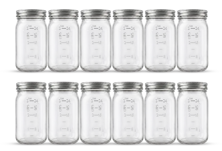 Plateful Mason Jars