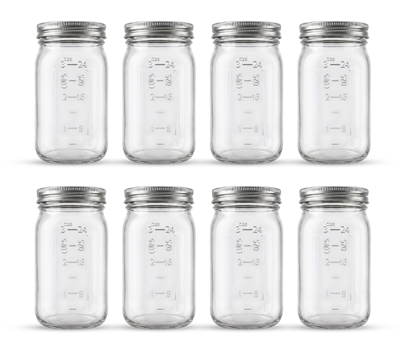 Plateful Mason Jars